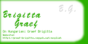 brigitta graef business card